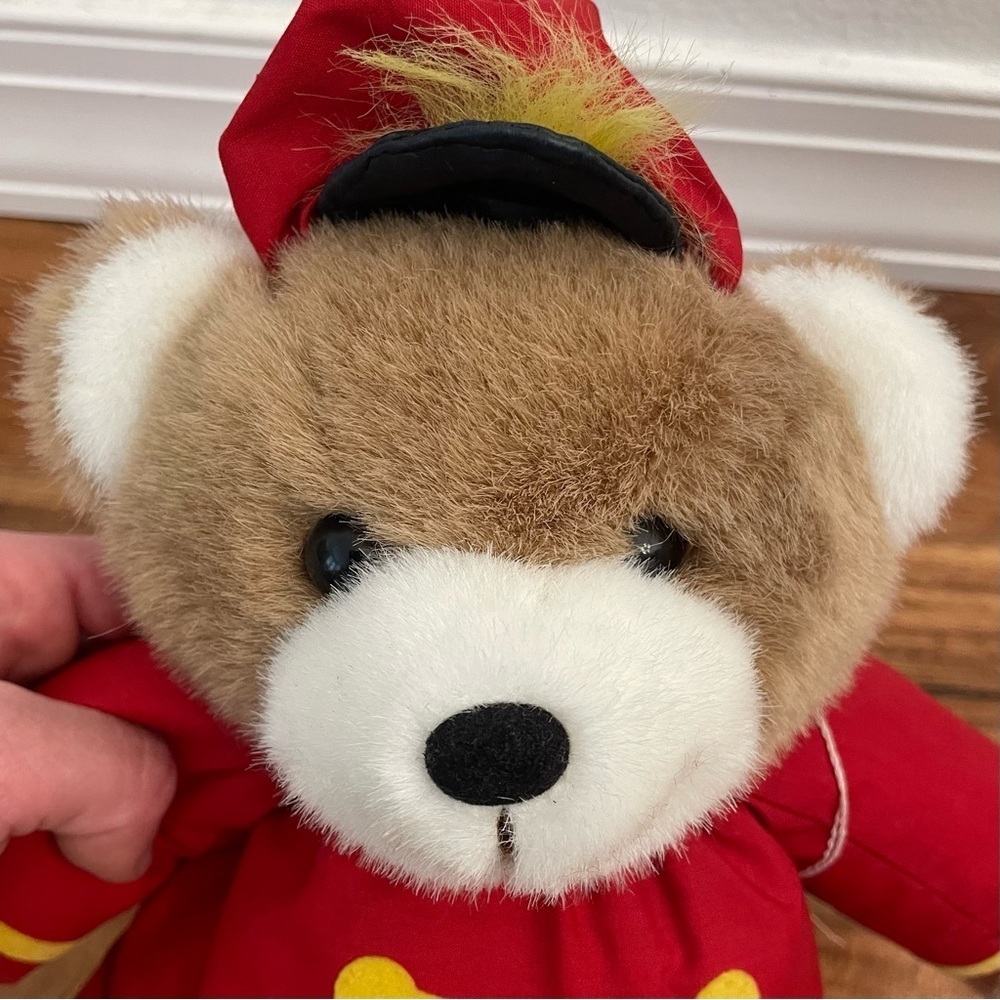 Vintage 1989 Prestige Toy Corp Toy Soldier Teddy Bear Plush 12” With Tags. - Picture 9 of 16